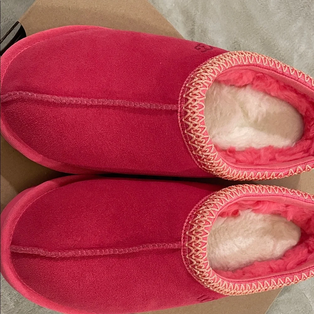 UGG Pink Glow Women's Tasman size 9 - Picture 2 of 10